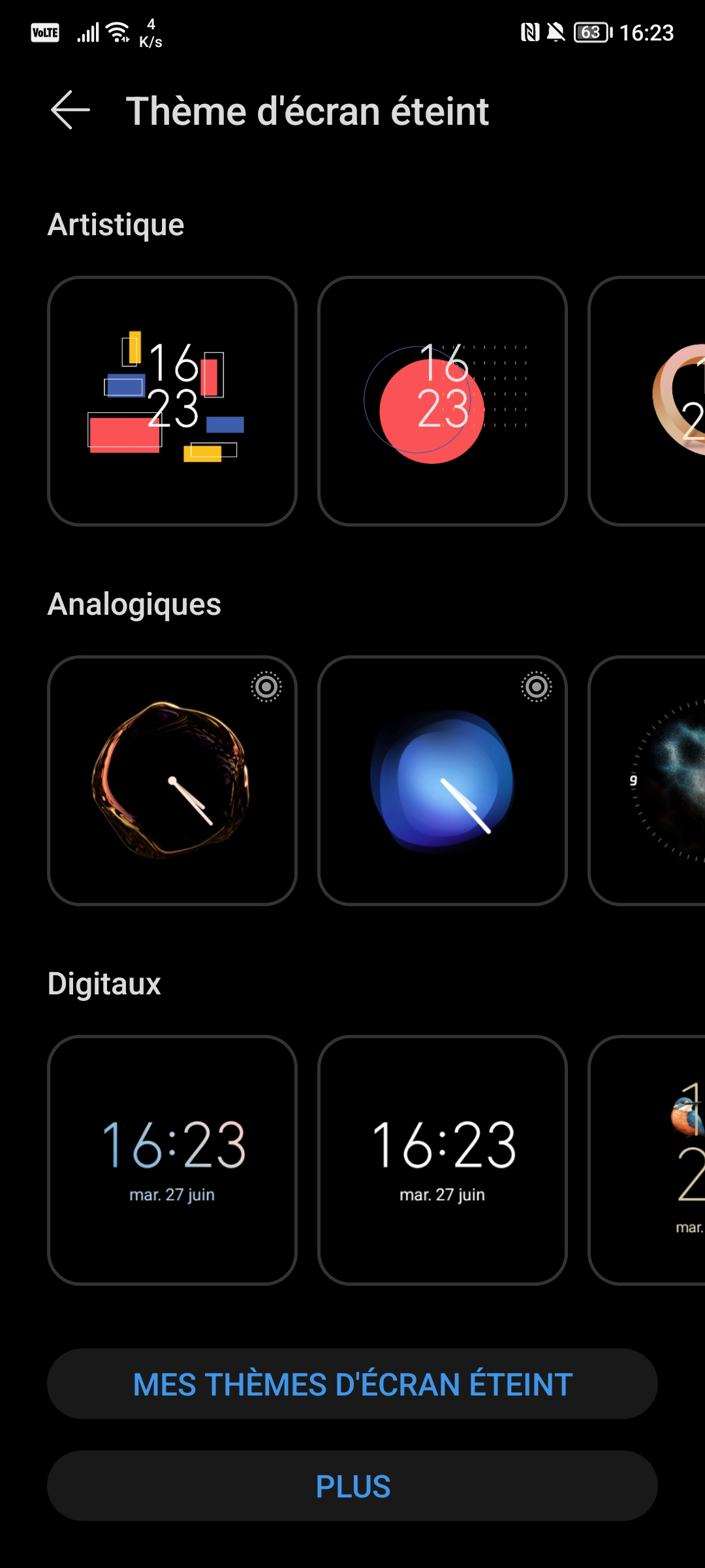 Magic UI 6.1 sur le Honor Magic5 Lite // Source : Frandroid