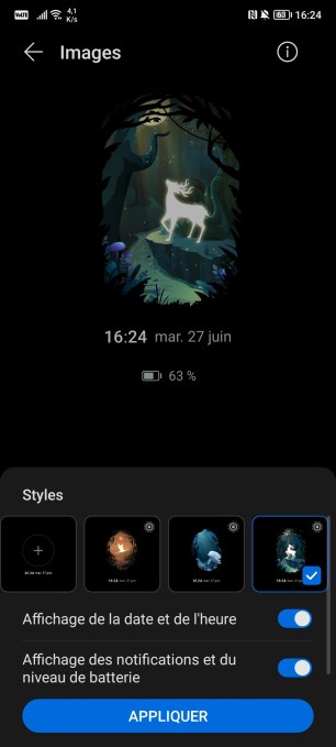 Magic UI 6.1 sur le Honor Magic5 Lite // Source : Frandroid