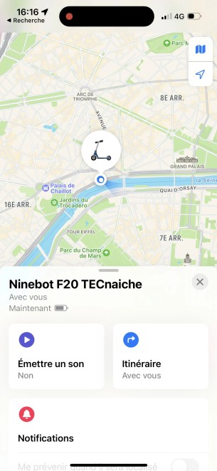 Find My Ninebot