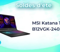 MSI Katana 17 : super prix pour ce laptop gaming avec RTX 4070 + 32 Go de  RAM