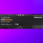 Le SSD NVMe Samsung 970 EVO Plus de 1 To a rarement atteint un prix aussi bas