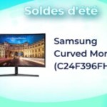 Cet écran PC 23,5″ incurvé (1800R) de Samsung chute sous les 90 € pendant les soldes