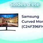 Cet écran PC 23,5″ incurvé (1800R) de Samsung chute sous les 90 € pendant les soldes