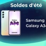 Samsung Galaxy A34 : son rapport qualité-prix devient encore meilleur pendant ces soldes