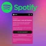 Spotify offre 1 mois gratuit à son abonnement premium pour les anciens membres Spotify offre 1 mois gratuit à son abonnement premium pour les anciens membres