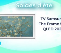 TV Samsung  The Frame 50 »  QLED 2023 — Soldes d’été 2023