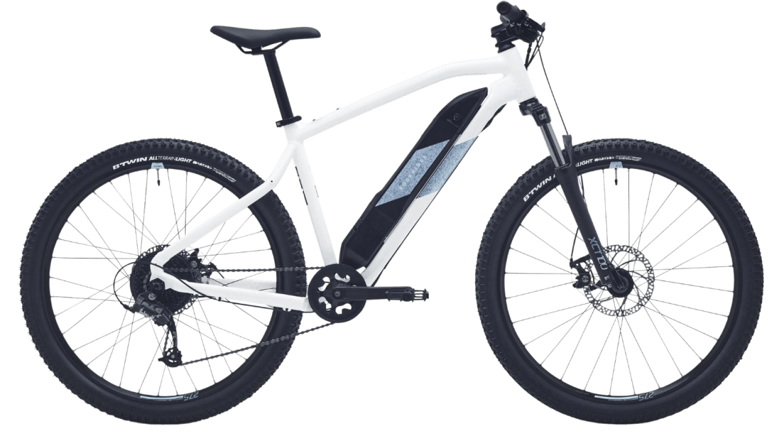 St 100 Selle De VÃ©lo Avec Ressort Decathlon Vélo VTT électrique
