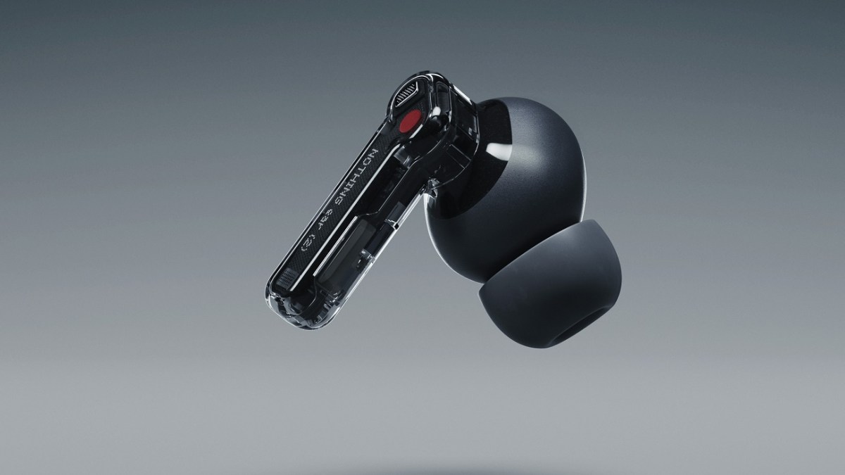 Les Nothing ear (2) en version noire