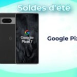 Google Pixel 7 : ce smartphone noté 9/10 dans nos colonnes est moins cher grâce aux soldes