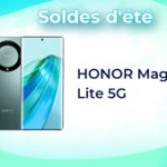 Le Honor Magic 5 Lite est disponible avec 100 euros de remise pendant les soldes d’été sur Amazon