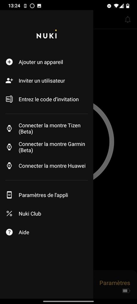 mise à jour application NUKI 03