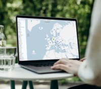 L'application de NordVPN sur macOS // Source : NordVPN