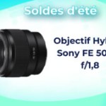 Pour un premier objectif photo, le Sony FE (50 mm) soldé à -35 % est idéal