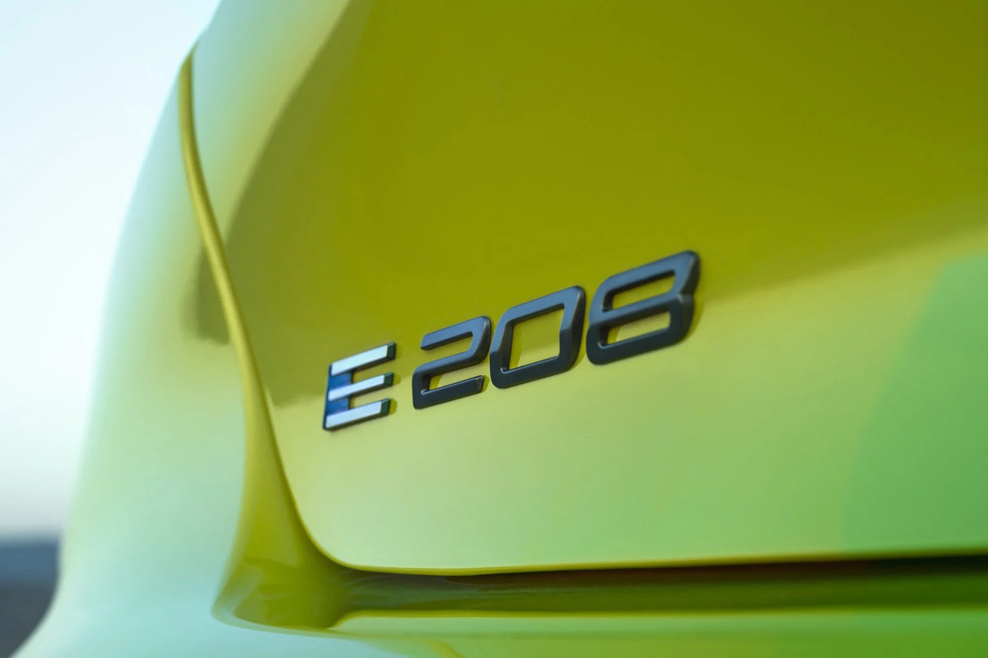Nouvelle Peugeot 208 électrique (e-208) // Source : Peugeot