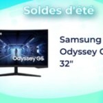 Samsung Odyssey G5 : ce moniteur taillé pour le gaming peut vous revenir à moins de 245 € pendant les soldes