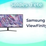 Ce (très) grand moniteur Samsung 34″, idéal pour la bureautique, coûte moins de 220 € pendant les soldes