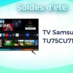 Ce TV géant de Samsung (75″) coûte moins de 800 € pendant les soldes