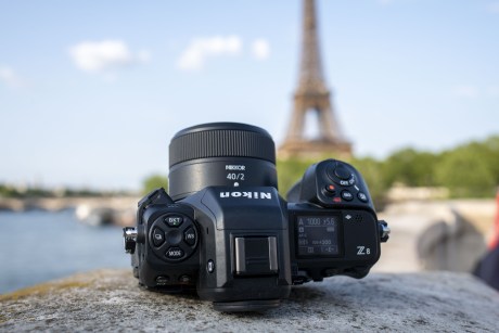 l'écran supérieur du Nikon Z8 // Source : Théo Toyer - Frandroid