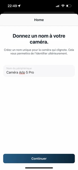 Arlo 5 Pro Capture application Arlo Secure 08