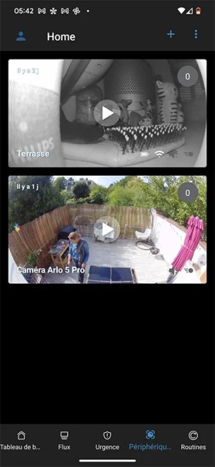 Arlo 5 Pro capture Application Arlo Secure 09