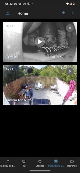 Arlo 5 Pro capture Application Arlo Secure 09