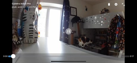 Arlo 5 Pro vision de jour  avant zoom