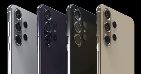 Concept de Galaxy S24 Ultra réalisé par un fan. // Source : 4RMD