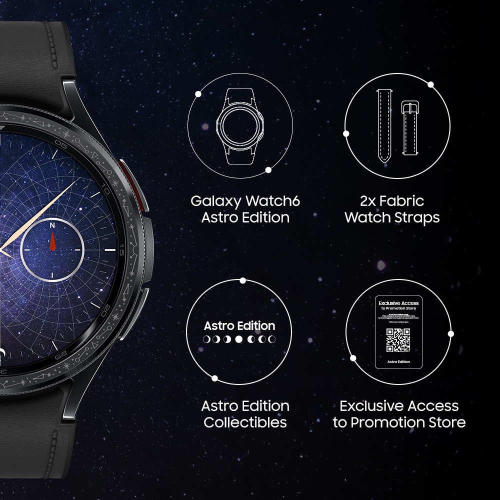 La Samsung Galaxy Watch 6 Classic Astro Edition