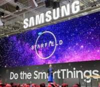 Samsung n'a pas manqué l'occasion de parler de Starfield qui sera disponible sur les TV Samsung équipés de Tizen grâce à Game Pass Ultimate // Source : Frandroid