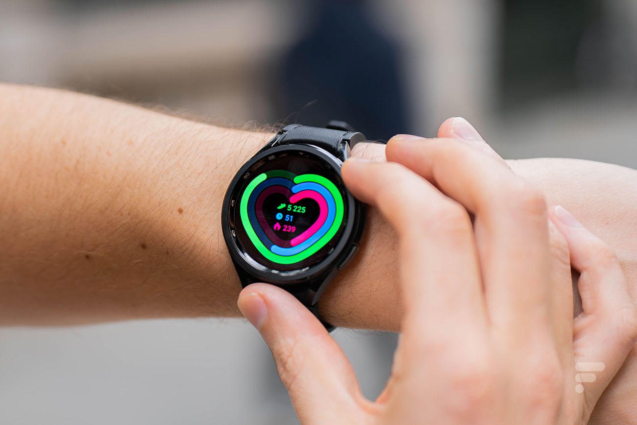 La carte de santé de la Samsung Galaxy Watch 6 Classic