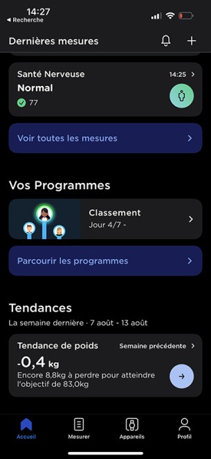 Withings Body Scan Capture application 17