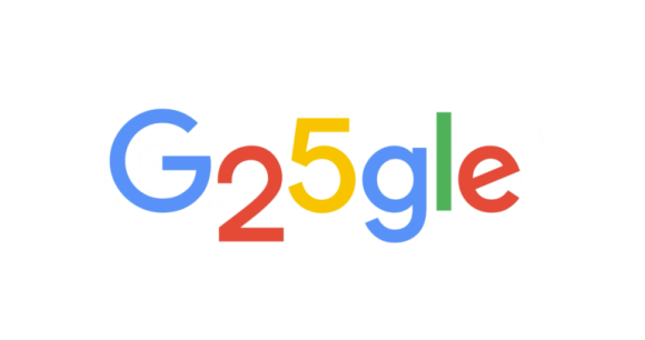 Google fête ses 25 ans en septembre 2023 // Source : Google