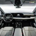 L'intérieur de l'Audi Q6 e-tron // Source : Audi