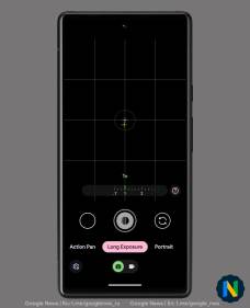 Le redesign de l'application Camera sous Android 14 // Source : Google News Telegram