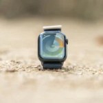 L'Apple Watch Series 9 en aluminium avec boucle sport // Source : Chloé Pertuis - Frandroid