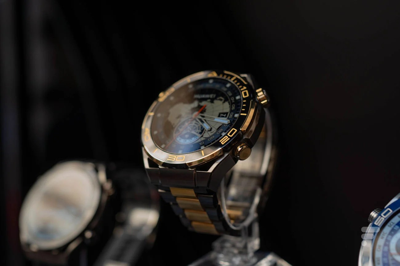 La Huawei Watch Ultimate Gold Edition