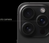 L'iPhone 15 Pro Max et son téléobjectif périscope // Source : Apple
