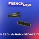 Kit 32 Go de RAM + SSD M.2 1 To french days septembre 2023