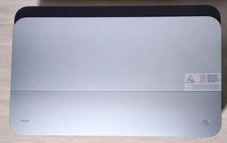 La trappe fermée pour protéger l'optique