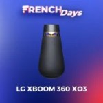 LG XBOOM 360 XO3 : cette puissante enceinte lumineuse est à moitié prix pendant les French Days