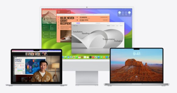 macOS Sonoma // Source : Apple