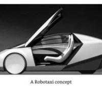 Concept de Tesla Robotaxi