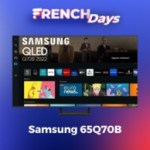 Cet énorme TV QLED 65 pouces de Samsung (4K@120Hz) est à moitié prix pour les French Days