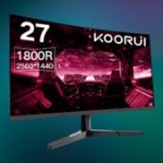 C’est rare de voir un écran PC incurvé QHD 27″ (144 Hz, 1 ms) sous les 200 €