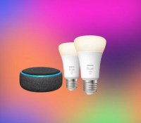 Pack Philips Hue x2 ampoules + Amazon Echo Dot 3