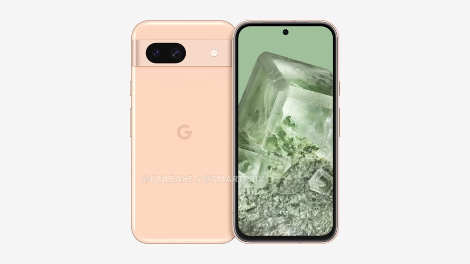 Rendu non officiel du Pixel 8a // Source : Onleaks / Smarprix