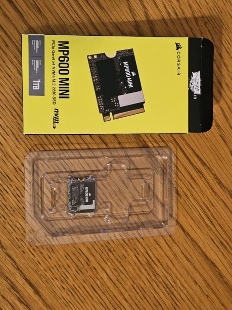 Corsair MP600 Mini en 1 To // Source : Frandroid