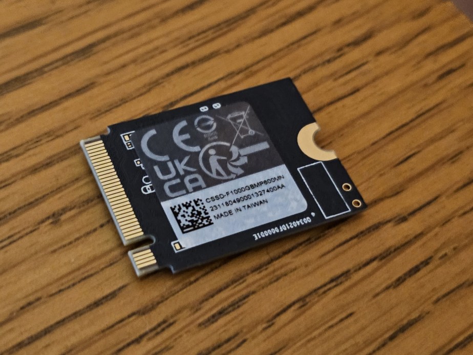 Corsair MP600 Mini en 1 To // Source : Frandroid