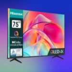 799 €, c’est le super prix de ce TV 4K QLED géant de 75 pouces