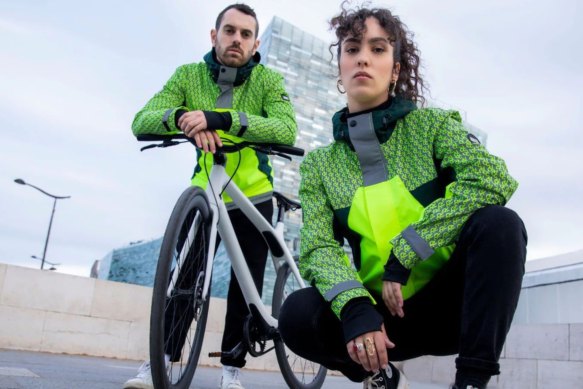 Veste vélo réfléchissante Urban Circus Continental